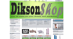 Desktop Screenshot of diksonshop.ro